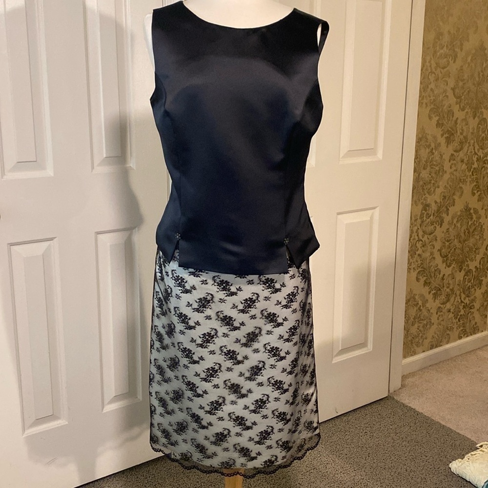 Kasper 2 Piece Formal Dress Set Size 16 in EUC